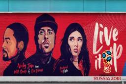 Live It Up es el nuevo tema oficial para el Mundial de Rusia 2018.