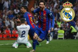 Lionel Messi ha anotado 26 goles en 44 duelos disputados ante Real Madrid.