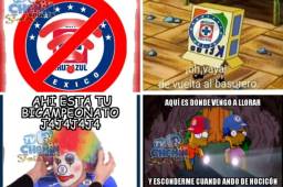 Cruz Azul fue goleado por el Monterrey 4-1 y quedó fuera de combate rumbo al título de la Liga MX. Estos son los memes contra la Máquina, no perdonan a nadie.