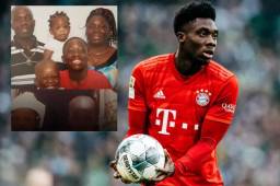 Alphonso Davies, de un campo de refugiados a brillar en el Bayern.