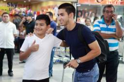 Jonathan Rubio agradeció el cariño que la afición le demuestra y espera regalar alegrías a la Selección de Honduras.