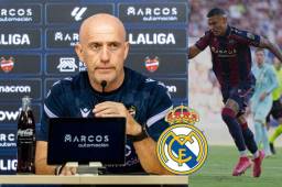 Julián Calero, entrenador de Kervin Arriaga, amenazó al Real Madrid de quitarle el invicto en LaLiga: Yo voy con el cuchillo...