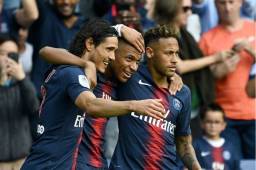 Neymar, Mbappé y Cavani propician la victoria del PSG ante el Angers.
