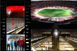 Wanda Metropolitano, el nuevo templo de futbol en España. Aquí te mostramos las imágenes del nuevo estadio rojiblanco.