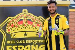 El arquero Roberto 'Pipo' López a sus 23 años se ha ganado la titularidad en el Real España. Foto Moisés Valenzuela