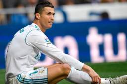 Crisitano Ronaldo anotó el 3-2 sobre el Málaga.