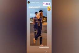 Selvin Guevara cuando imitaba a Carlos Costly en Polonia.