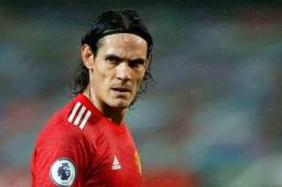 Edinson Cavani se perderá tres partidos con el Manchester United, uno de ellos frente al City.