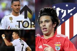 Nombres como Hazard, Joao Félix y Cristiano Ronaldo han llegado a modificar este top. Y ojo, se viene un bombazo que cambiará todo nuevamente.