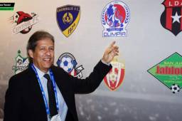 Carlos Restepo estuvo en el evento de la Liga de Campeones respresentando al Olimpia. Foto cortesía Deporte Total USA.