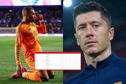 Todo indica que de aquí a final de temporada, Kylian Mbappé y Robert Lewandowski van a pelear por el Pichichi de la Liga Española.