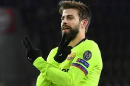 Gerard Piqué anotó uno de los goles del Barcelona ante el PSV.