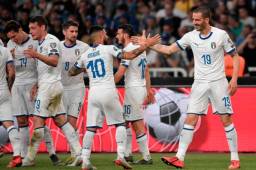 Italia fue a Atenas a golear a Grecia por las eliminatorias rumbo a la Euro 2020.