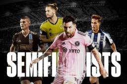 Inter Miami, Monterrey, Nashville y Philadelphia Union son los semifinalistas del torneo. Foto: Leagues Cup.