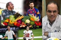El doctor Elmer López asegura que la dieta vegana es la clave de Messi, Brady, Djokovic y Hamilton para ser los número uno en su deporte.