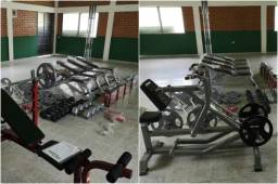 Así luce el gimnasio en la sede del Marathón.