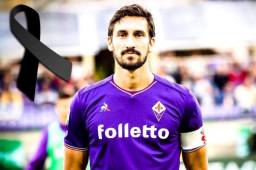 Davide Astori era el capitán del Fiorentina de la Serie A de Italia.