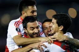 River Plate anotó 8 goles de los cuales Ignacio Scocco hizo cinco.