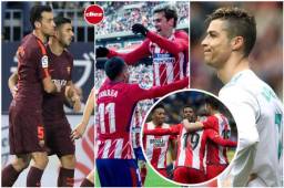 Barcelona es puntero en La Liga por delante del Atlético y Real Madrid. Girona es sexto.