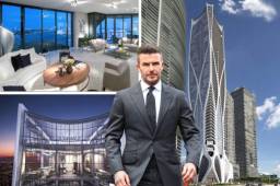 David Beckham paga 40 millones de euros por un piso en el rascacielos de Zaha Hadid en Miami, Estados Unidos. Esto es un lujo.