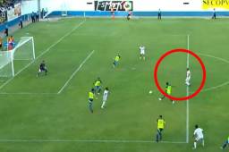 Así fue el gol de Jerry Bengtson para el empate del Olimpia 1-1 ante Potros en la final en Juticalpa