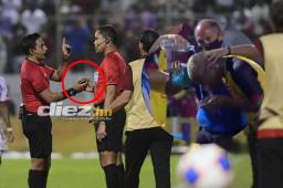 Barra de Real España lanzó una piedra desde las graderías e impactó en Kevin Álvarez