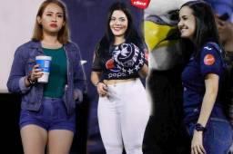 El Motagua se midió ante el Atlanta United de la MLS de los Estados Unidos por la Liga de Campeones de la Concacaf y las chicas lindas no podían faltar.