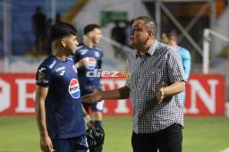 Jhon Jairo López destacó el accionar de su equipo pese a tener un hombre menos desde la primera parte. Foto: David Romero.