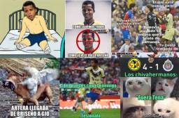 Chivas sigue en crisis en México y tras su última derrota en el clásico contra el América es liquidado por los memes. Además mira lo que dicen de Giovanni dos Santos, la víctima favorita de las burlas.