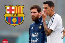Messi y Di María se encuentran concentrados con la Selección de Argentina.