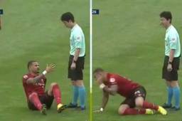 El delantero brasileño Jefferson Baiano pidió ayuda al nazareno Choi Kwang-Ho, para levantarse, éste se negó por temor al coronavirus.