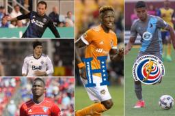 Costa Rica supera por mucho a Honduras con jugadores en la MLS de los Estados Unidos.