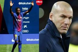 Dembélé comentó que solo una vez mantuvo comunicación con Zidane.