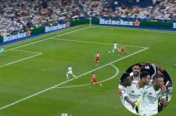 Mbappé se estrenó en la Champions con el Real Madrid con gol en el Santiago Bernabéu.