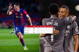 Así quedó la tabla de máximos goleadores de LaLiga de España 2024-25. Mbappé y Vinicius anotaron; Lewandowski sigue en el liderato.