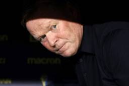 Koeman fue sancionado tras ser expulsado contra el Cádiz del Choco Lozano.