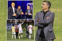 Diego Vázquez no le pareció nada parejo los castigos de la Comisión de Disciplina y también se quejó del trato de la compañia televisora.