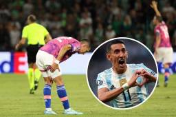 Di María fue sustituido el martes debido a su lesión a los 23 minutos del duelo que su equipo perdió en Haifa.