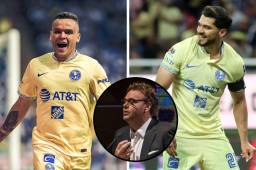 América se metió al Akron y venció 4-2 a Chivas con un doblete del “Cabecita” Rodríguez.