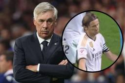 Carlo Ancelotti solo dio 45 minutos a Luka Modric en el partido contra el Atlético.