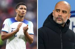 Pep Guardiola y Jude Bellingham podrían formar una gran pareja en la selección de Inglaterra.