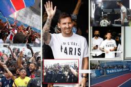 ¡Locura en París! Lionel Messi salió hoy de Barcelona y arribó a Francia a horas de la tarde donde miles de hinchas le han hecho espera en distintas localidades. Así ha sido la euforia ocasionada por el astro argentino en la capital de la luz. FOTOS: Cortesía