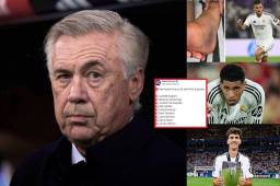 La fecha FIFA hace que el Real Madrid sume nueve lesionados y Ancelotti se ha quedado sin centrales. En la Casa Blanca están indignados.