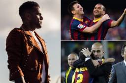 Dani Alves le aconseja a Messi que debe seguir en el Barcelona y se arrepiente porque no pudo volver a ser dirigido por Guardiola.