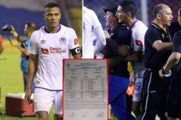 El capitán del Olimpia, Ever Alvarado, no podrá jugar durante los siguientes cuatro partidos.
