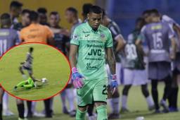 La confusa expulsión de Denovan Torres: Salió su área y se lanzó con las manos para detener avance del Honduras Progreso