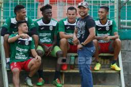 Emil Martínez llegó a dejar buenas vibras en el entrenamiento del Marathón.
