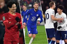 Liverpool, Chelsea y Tottenham avanzan a las semifinales de la Copa de la Liga en Inglaterra