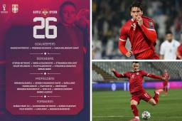 Silenciosos, pero con un equipazo: Serbia presentó su lista oficial para el Mundial Qatar 2022