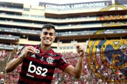 Reinier se coronó campeón de Copa Libertadores con el Flamengo.